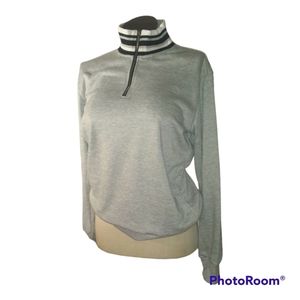 Lightweight long sleeve sweatshirt with zipper NWT Unisex